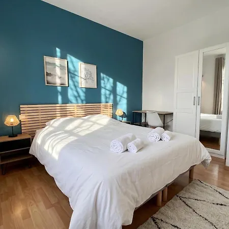 Apartment Jacquart, Close To Downtown, Free Private Parking Reims