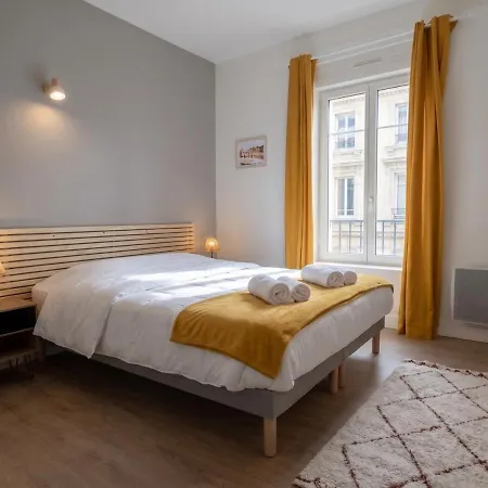 Apartment Jacquart, Close To Downtown, Free Private Parking Reims